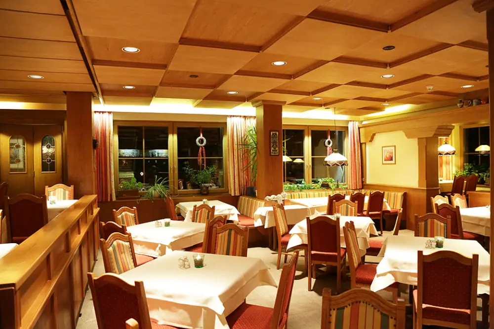 Das Restaurant im Hotel Austria