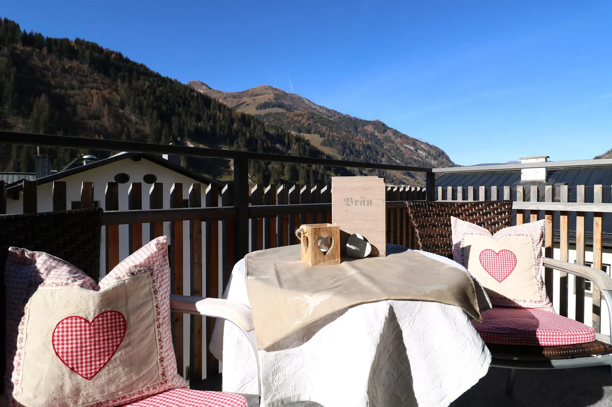 Ausblick Deluxe Doppelzimmer