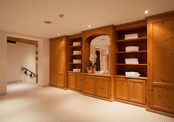 Eingang zum Saunabereich