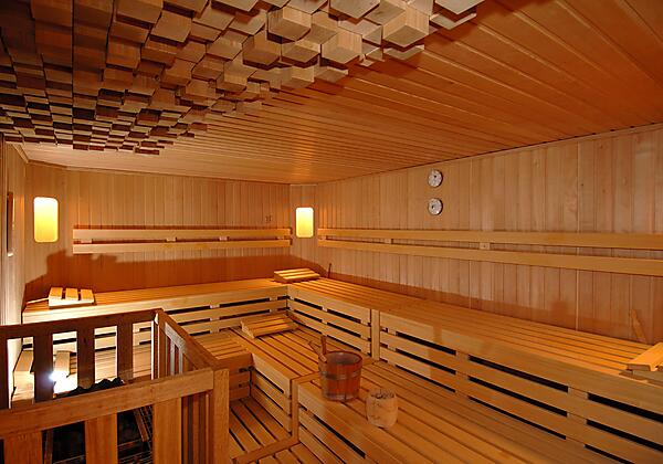 unsere finnische Sauna