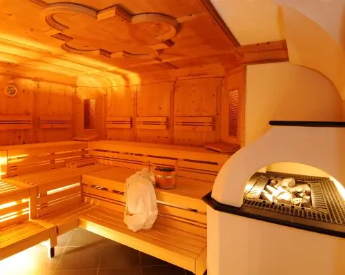 Finnische Sauna im Hotel Eller in Sulden