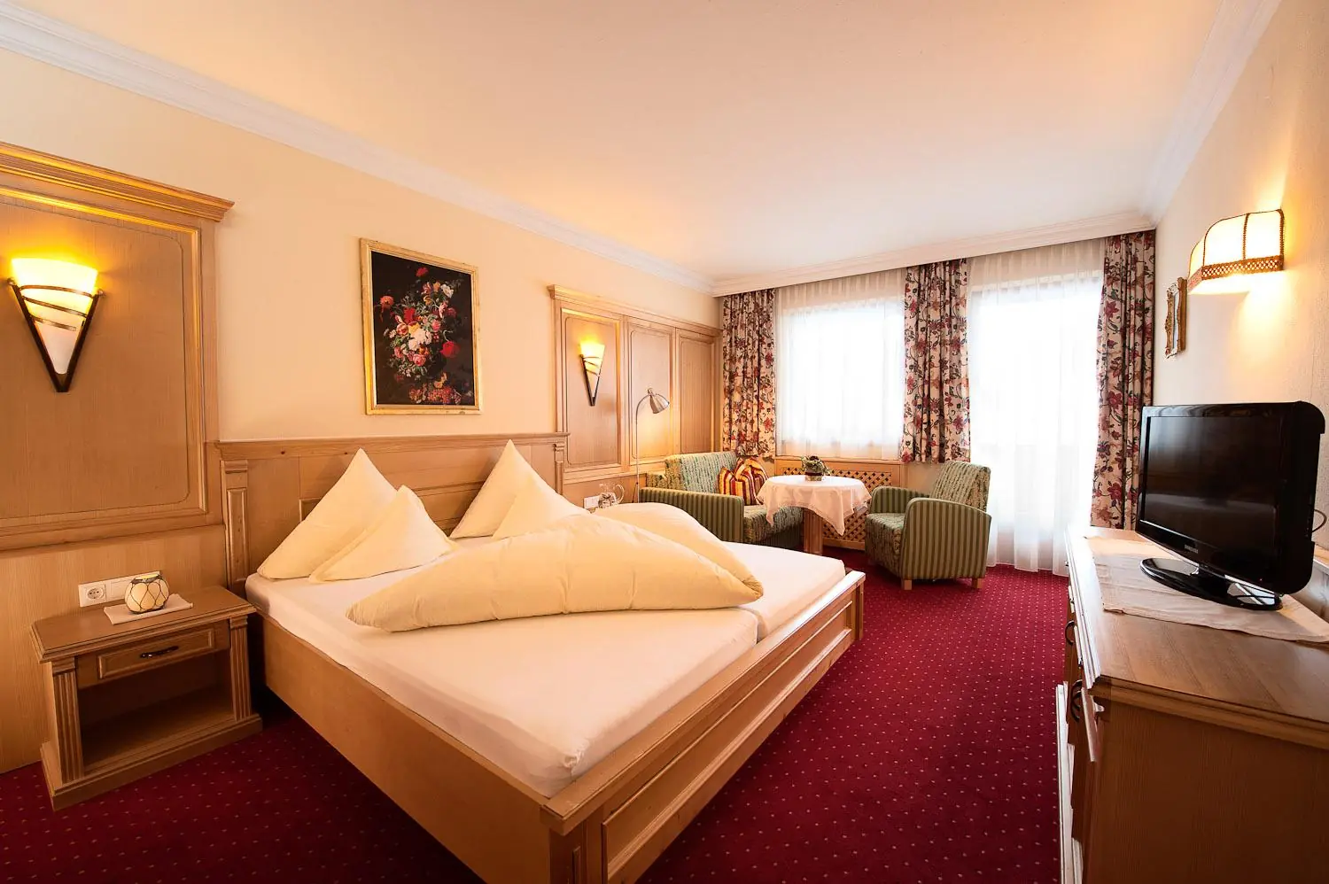 Doppelbettzimmer Stubai Tirol