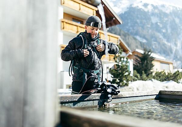 Sohn der Gastgeberfamilie