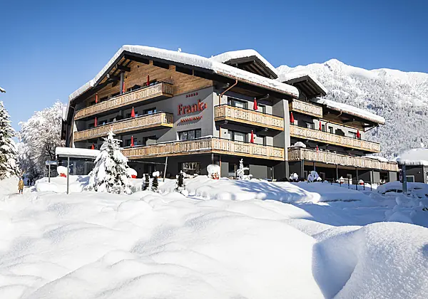 Hausansicht Winter
