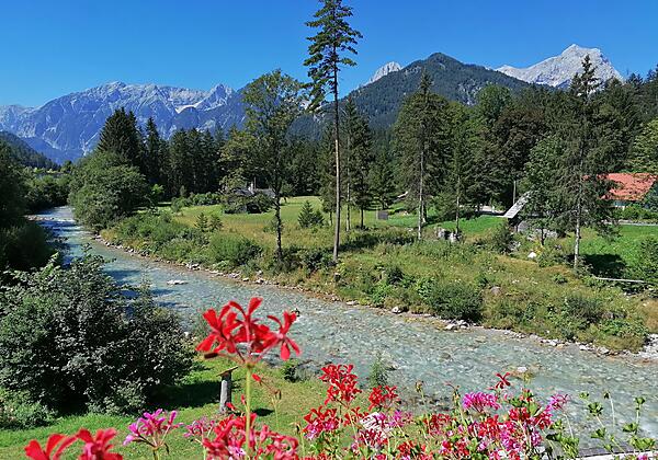 Ausicht vom Zimmer Sonnenschein