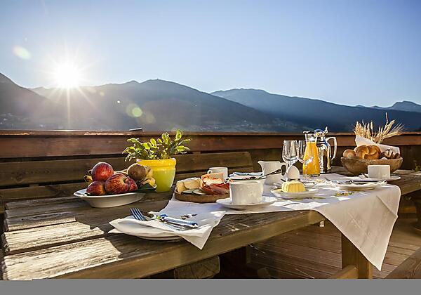 Frühstück Terrasse