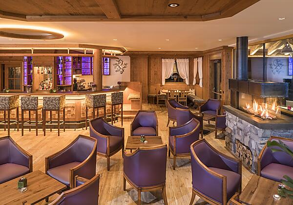 Bar Kamin Hotel Haymon Seefeld
