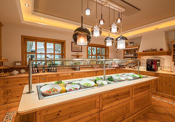 Buffet im Hotel Hubertus