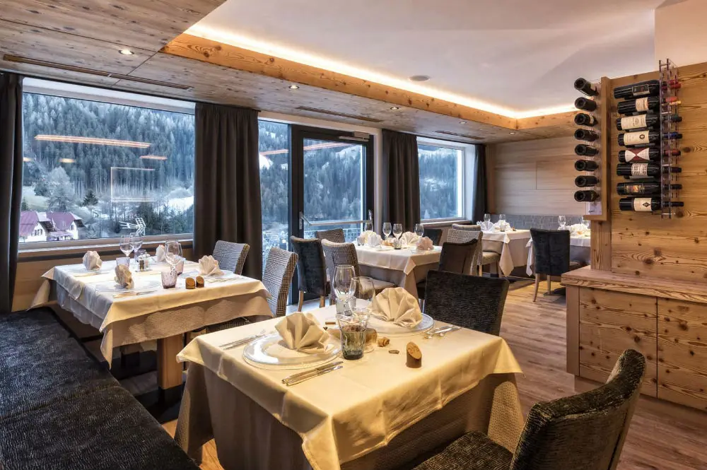 Das Restaurant im Hotel Interski