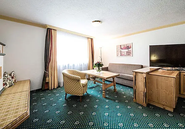 Suite im Hotel Kristall in St. Anton am Arlberg