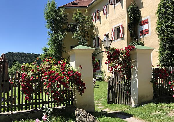 Blick in den Schlosshof