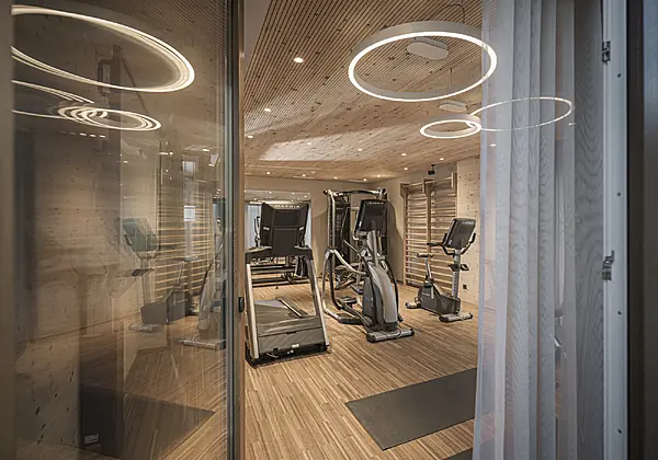 Blick in den Fitnessraum