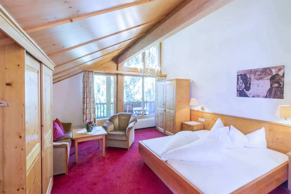 Juniorsuite im Montafoner Hof in Tschagguns
