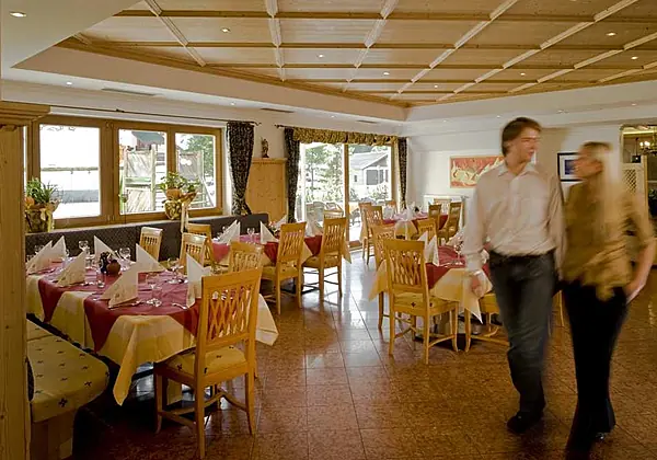 Das Restaurant im Hotel Neue Post