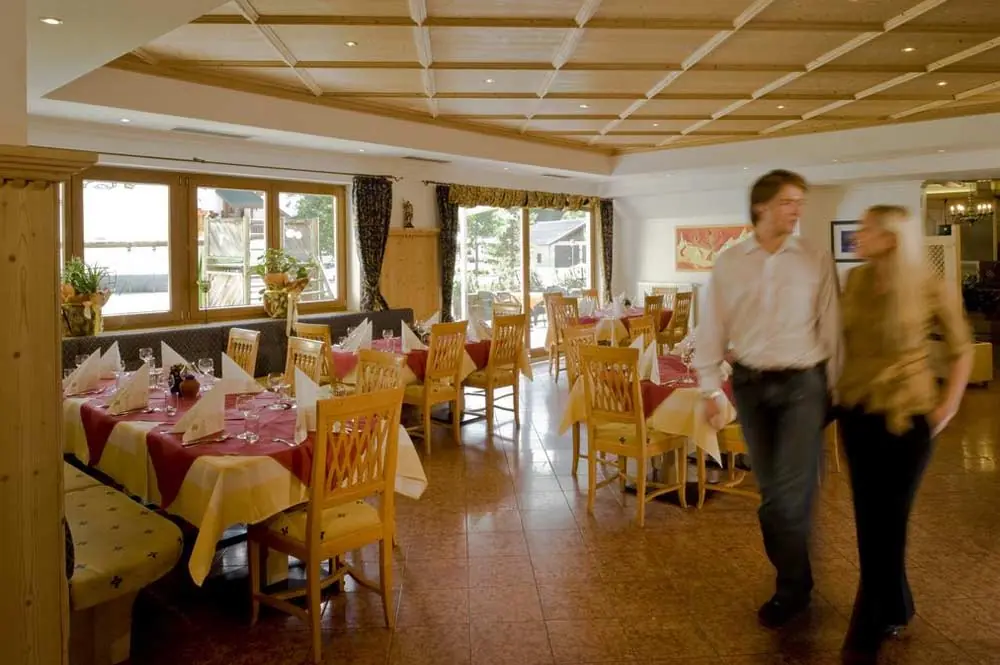 Das Restaurant im Hotel Neue Post
