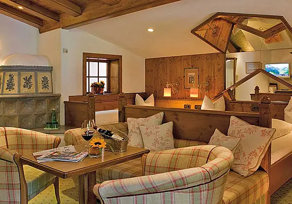 Das Romantikappartemente im Hotel Gletscher & Spa Neuhintertux in Tux