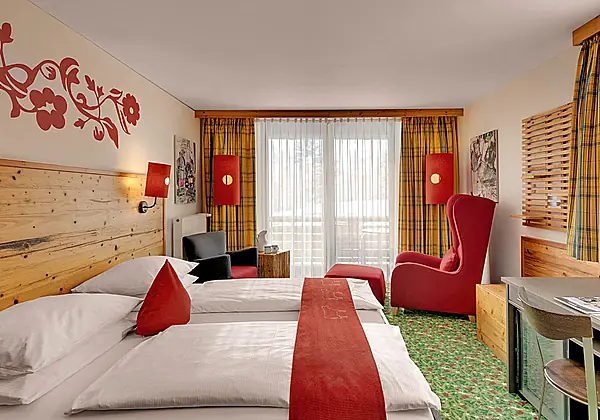 Doppelzimmer Allgäu Style im Hotel Oberstdorf