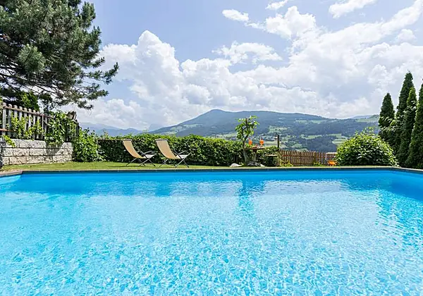 Das Schwimmbad in der Pension Residence Gasser -  klein aber fein