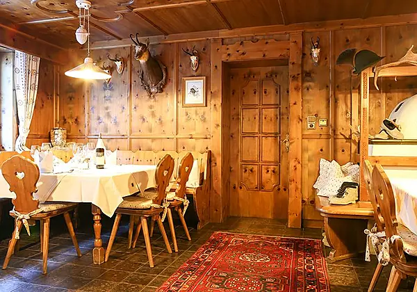 Das Restaurant im Hotel Persal