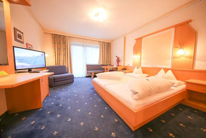Ein Komfortzimmer Gamskitz im Hotel Persal