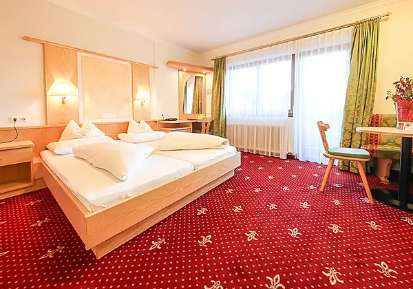 Eine Juniorsuite Steinbock im Hotel Persal