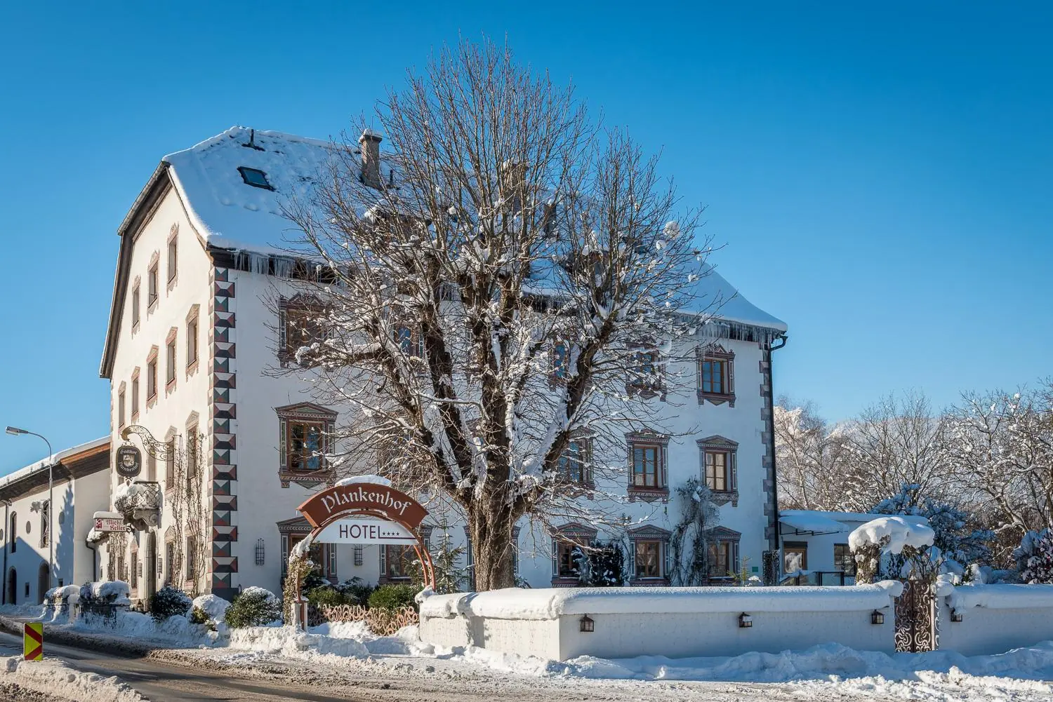 Hausansicht Winter