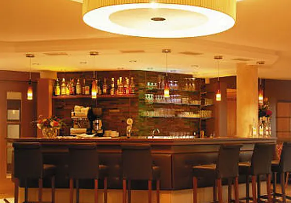 Die Hotelbar im Hotel Plunger in Kastelruth