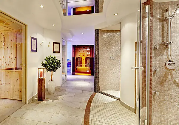 Der Wellnessbereich im Hotel Restaurant Jägerhof in Gerlos