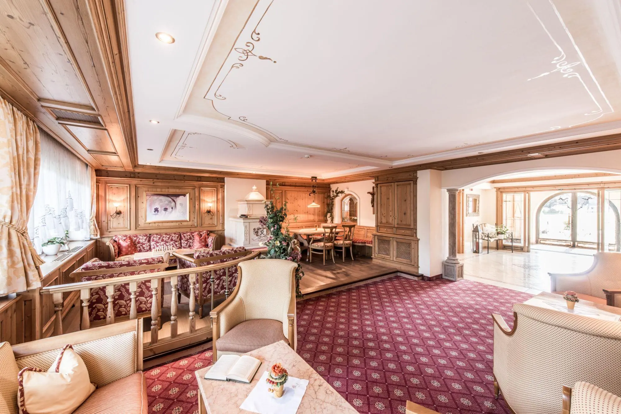 Lobby im Hotel Riedl