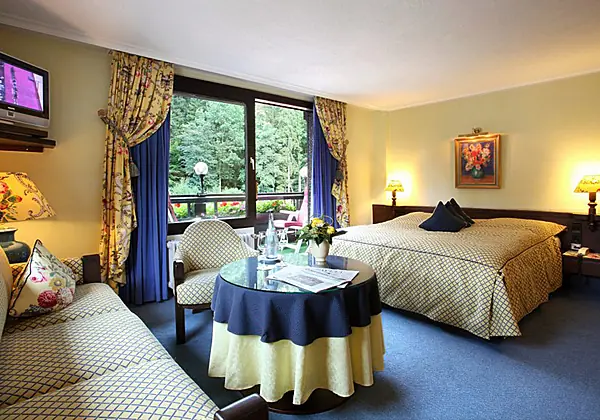Das Doppelzimmer Tannenwipfel im Hotel Sackmann in Baiersbronn