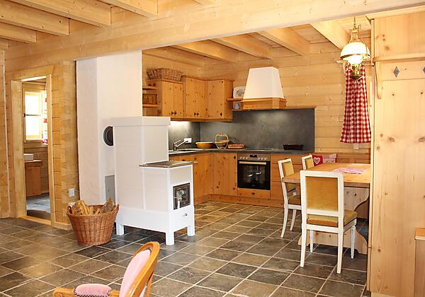 Küche Chalet 2 unten