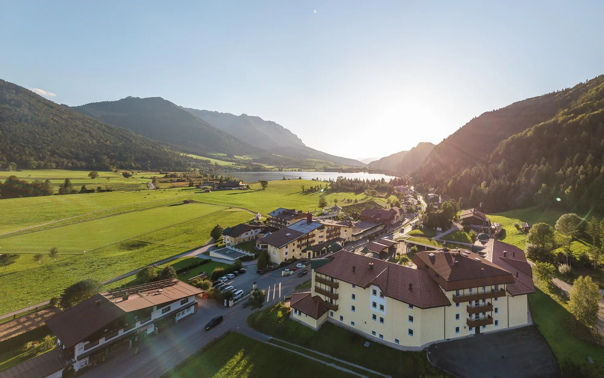 Panoramaansicht Hotel Seehof