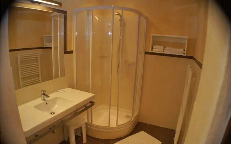 Badezimmer im Hotel Sonneck in Rohrmoos-Schladming