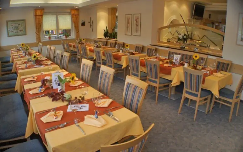 Gastraum im Hotel Sonneck in Rohrmoos-Schladming