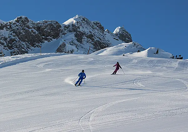 Skigebiet direkt am Hotel