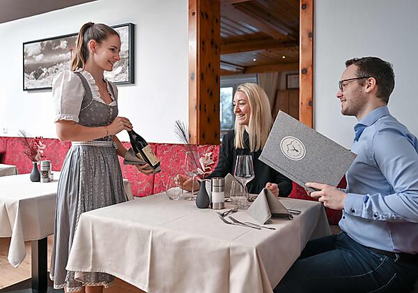 Weinservice Restaurant