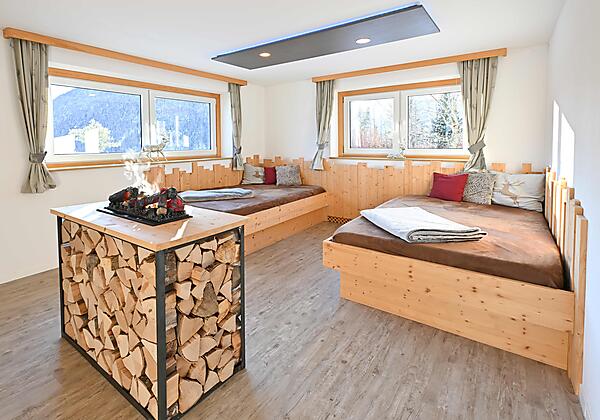 Ruheraum in Sonnfeld's Saunaplatzl