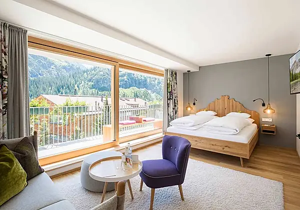 Doppelzimmer im Stäfeli - Relais du Silence in Lech am Arlberg