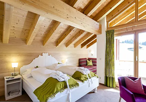 Doppelzimmer im Stäfeli - Relais du Silence in Lech am Arlberg