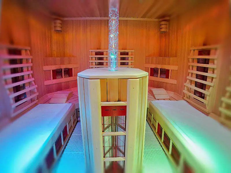 Die Sauna im Hotel Tauernhof in Kleinarl