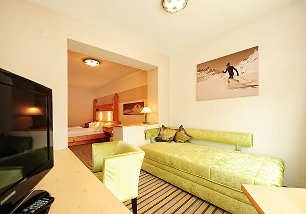 Ein Doppelzimmer A PLUS mit Balkon