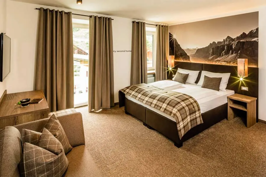 Ein Superior Zimmer im Hotel Touring