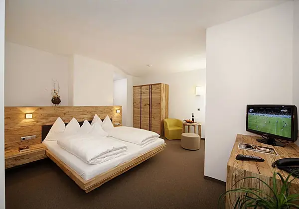 Doppelzimmer im Hotel Ultnerhof