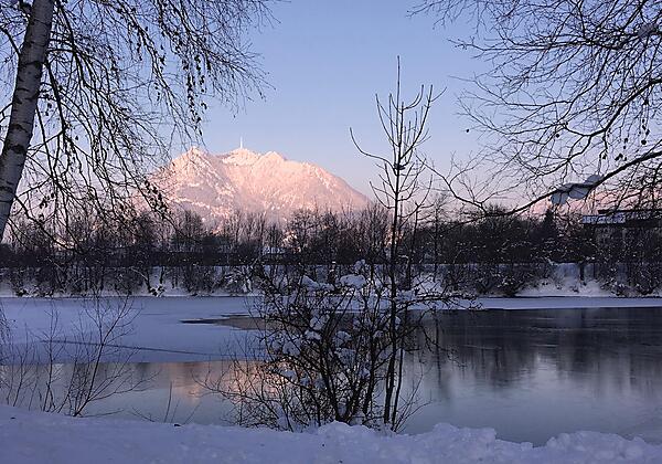 Grüntenblick vom See