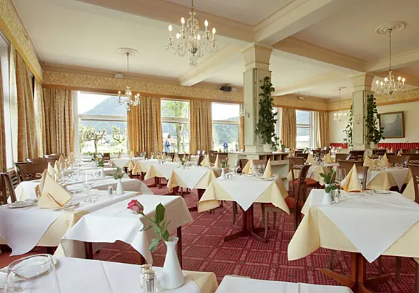 Das Restaurant im Hotel Wittelsbacher Hof