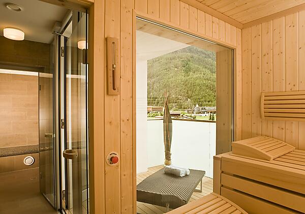 Sauna und Dampfbad