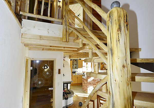 Origineller Stiegenaufgang