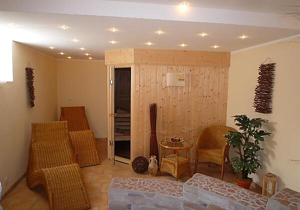Sauna im Haus für unsere Gäste