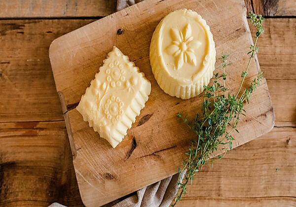 Selbstgemachte Butter