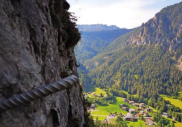 Klettersteig Kellenegg im Brandnertal (c) Stefanie